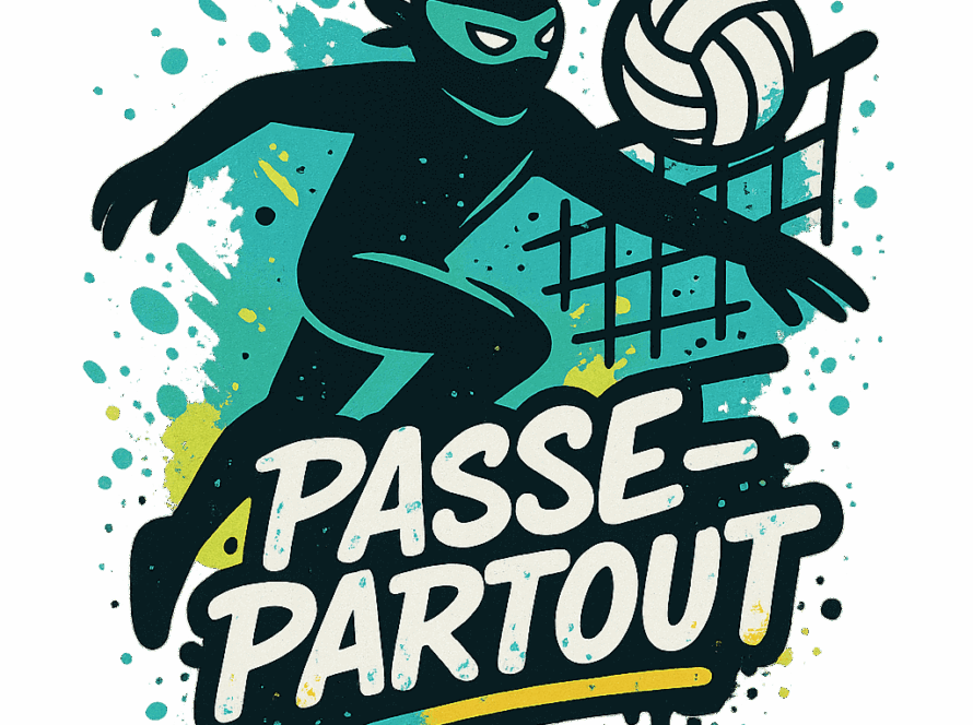 écusson équipe volleyball de Laval