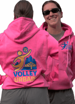 Gilet brodé Volley Urbain