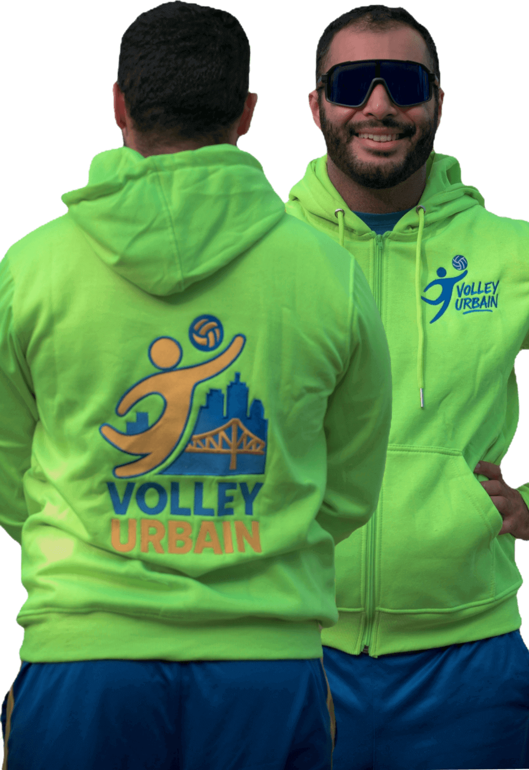 Gilet brodé Volley Urbain – Image 2